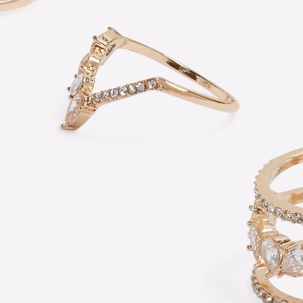 ALDO Gold Elastane Ring