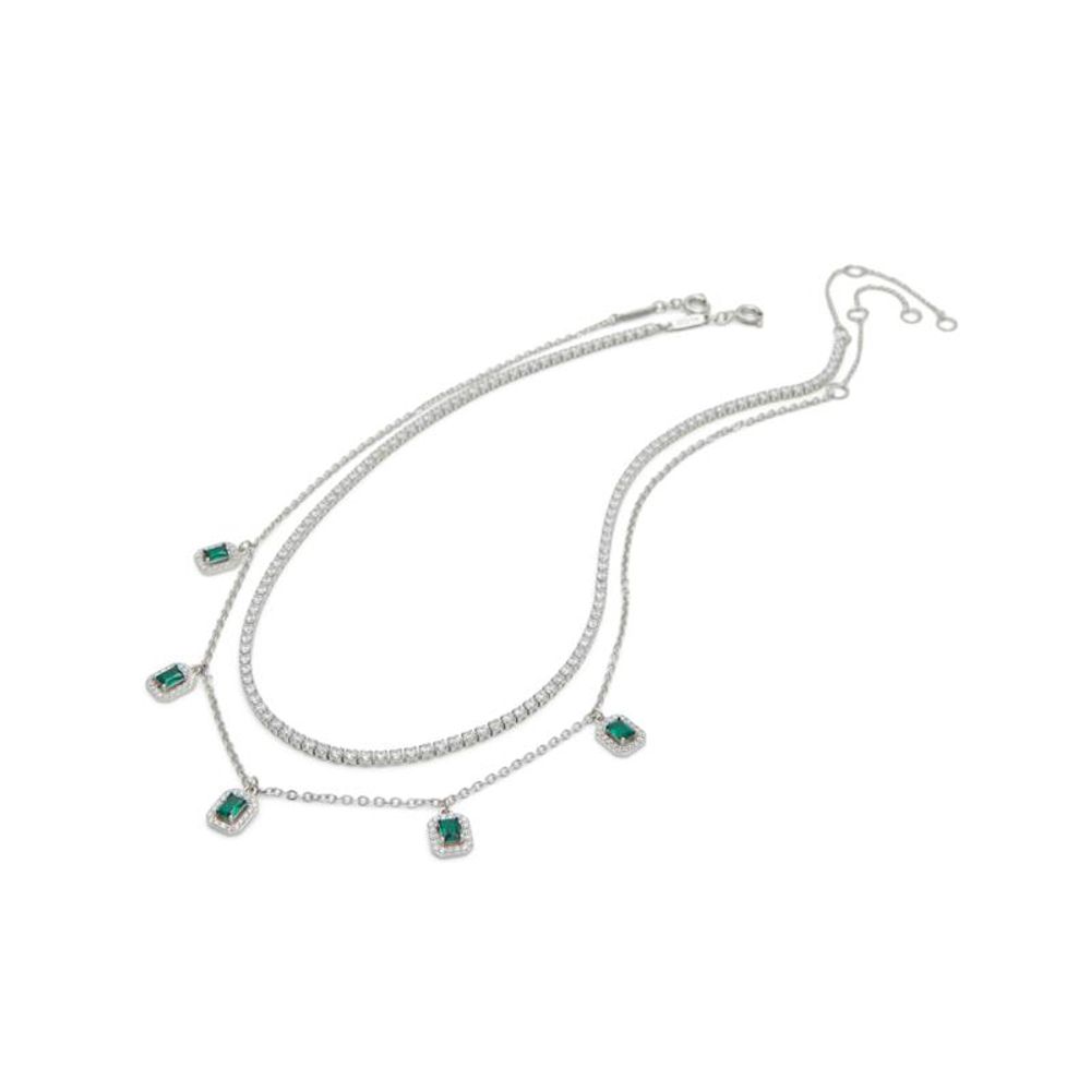 ALDO Green Elastane Necklace
