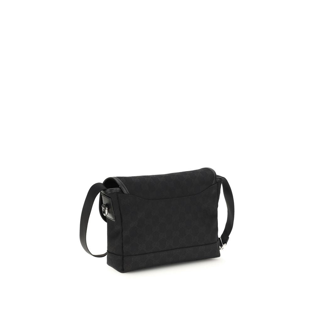Gucci Black Polyester Shoulder Bag